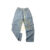 Calça Cargo Street Infantil Skatista Juvenil Jeans Unissex