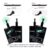 INSTORE1 Qi Almofada De Carregamento Sem Fio Adaptador De Remendo De Indução Bobina De Carga