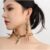 Brincos Boho Choker Dream Catcher Conjunto De Mulher Retro Pena Longa Tassel De Couro Marrom Deixa Pingente Colar Jóias