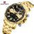 NAVIFORCE 9234 Relógio Masculino Militar De Luxo Cronógrafo Luminoso À Prova D’água Original De Quartzo De Aço Inoxidável