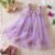 Vestido De Menina Chiffon Tulle Floral Bordado Festa De Aniversário Princesa Baby Girl Sling Botão Sem Mangas Tutu