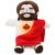 【Envio em até 24 horas】38cm Jesus Que Respira Música Brilhante Boneca De Jesus Pelúcia