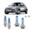 Lampada Super Branca Ford Ka 97 07 Farol Alto+baixo+ Brinde.