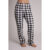 Smara Modas Calça Casual Dormir Pijama Xadrez Malha Inverno Viscolycra P ao G1
