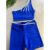 Conjunto de Treino Duo Color Top Entrada para Bojo e Short  Poliamida Premium Zero Transparência