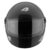 Capacete Moto Fechado Preto Pro Tork Com Viseira Injetada Transparente Casco ABS E Revestimento EPS