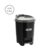 Lixeira 12,5 Litros Com Pedal Para Banheiro Cozinha – Preto