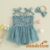 Roupas de Aniversário de 1 Ano para Menina de 0 a 18 Meses, Macacão Sem Mangas com Renda e Laço, Acompanhado de Faixa de Cabelo com Laço