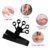 Kit Hand Grip + Flexor de Dedos Punho Ajustável Fisioterapia Exercício para Mãos