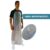 Kit 5 Avental De Vinil Pvc Transparente Impermeável Para Cozinha Limpeza Açougueiro Churrasco
