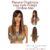 Peruca Fibra Premium Ombre Mel Lisa Com Franja + Wig Cap
