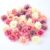 10PCs Flor Artificial Rose 5cm Rosa De Seda Cabeça De Falsa Festa De Casamento Para Decoração De Bolo Sala De Mariage DIYdecoração de quarto