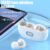 JS352 Fone De Ouvido Bluetooth 5.0 Tipo Clipe Para Sem Fio Com Visor Digital LED Atraso Air Pro