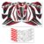 Adesivo Titan 160 Kit Carenagem e Roda Ano 2016/21 Vermelho