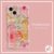 Capa de Telefone Rosa Flores Rosa Ray Compatível para iPhone 15 14 Plus 13 12 Pro Max 11 TPU Capa Traseira