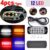 Novo Design 4pcs 1pc Universal 12LED Luzes De Emergência Para Carros