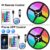 Fita LED 5M-30M USB Bluetooth RGB 5050 5V Flexível Para Decoração De Quarto Diodo Luz Traseira De TV
