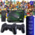 Original, sem fio, portátil. Controle retrô: 10 mil jogos, 4K. GameStick M15 PRO 4K (64GB): 20 mil jogos, 2 controles.