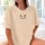 Camiseta Oversized Treino Feminina Academia Estampada Smile Monster Streetwear Estilo de Rua Premium