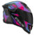 Capacete Fechado Pro Tork Stealth Concept Lançamento Masculino Feminino Com Viseira Fumê