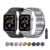 Metal Pulseira De Aço inoxidável Para Apple Watch S10 42mm 46mm 44mm 40mm 41mm 45mm 42mm 49mm Ultra iWatch Pulseiras