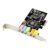 Placa de som PCIe 4 Canais Windows Knup KP-PL911
