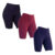 Kit 3 Bermuda Longa Feminina Academia Legging Dia A Dia Top