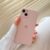 Capa De Silicone Rosa Areia Para iPhone 16 15 14 Pro Max 13 12 11 Promax Plus Proteção Da Caixa Anti-Queda