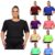 Blusa Feminina Plus Size Manga Curta Bufante Princesa