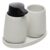 Conjunto 3 Peças para Banheiro de Cerâmica Oca Branco – Wolff