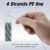 JOF 4 Strands ided Fishing Line Multiment 100M Pesca Carpa Japonês ided Wire Acessórios De Pesca Pe Line