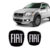 Kit Emblema Adesivo Tras Diant Fiat Strada Black Resinado Genérico