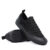 Tênis Casual Cano Baixo Sapatênis Masculino Preto Cadarço Elástico Calce Fácil Confortável
