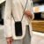 Capa Para IPhone 15 16 Pro Max Crossbody Lanyard Cord Strap De Silicone 11 X XS XR 7 8 Plus 12 13 14 15 Telefone Marrom