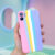 Capa Para IPhone 11 Pride Algodão Doce Silicone Aveludada
