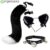 Imitação De Gato Fofo Fita De Orelha De Animal Para Mulher Gargantilha De Sino Rabo De Raposa Conjunto Completo Cosplay Acessórios