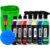 Kit Lavagem Completa Vonixx Shampoo V-Floc Intense Selante Pneu Shiny Delet Izer Cera Blend Acessórios Karbox