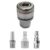 Kit Engate + Conectores Compressor 1/4 Npt – 4 Peças