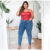 Cropped Feminino Plus Size G1e G2 Blusa Paete Festa Com Bojo