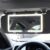 ivywhere Carro LED Espelho De Maquiagem Três Ajuste Engrenagem Viseira Solar Placa Interior Traseiro Regulável Tela Toqu