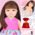 Bebê Reborn Boneca Princesa Realista Pode Dar Banho Corpo De Silicone Com Vestidinho