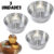 KIT – 3 Formas para Bolo com furo,16, 14 e 12cm Torta Suíça Pudim bolo