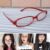 CHEEP Y2K Óculos , De Proteção Dos Olhos Anti-Radiação Quadrada , Clássico Ultralight Frame Eyewear Office