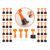 Nivelador 1.5 mm Laranja Claro 50 Clips 5786 Titanium