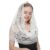 Elegante Laço Véu Noiva Espanhola Mantilla Para Igreja Católica